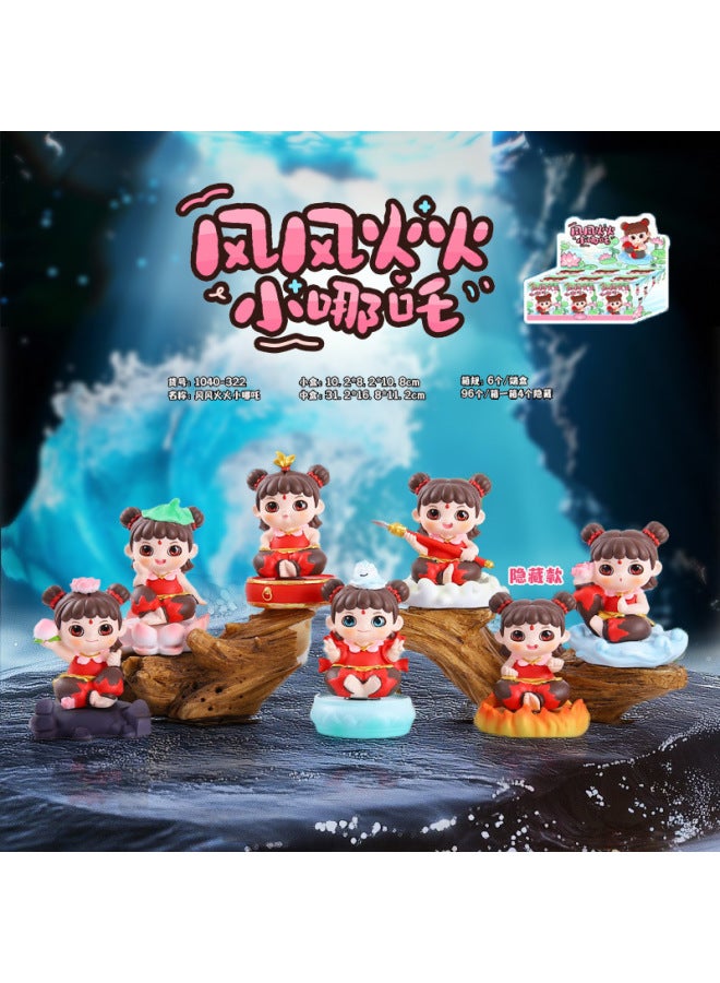 Talent Little Fox Fairy Blind Box Ancient Style Internet Celebrity Desktop Ornaments Doll Toys Gifts Trendy Toys