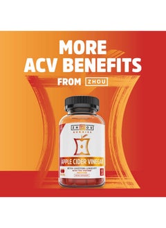 Zhou Zhou Nutrition Cider Detox Apple Cider Vinegar Capsules with Ginger, Turmeric & Cayenne, Max Strength Thermogenic Formula for Improved Digestion, Detox, Heart Health  - Image 5