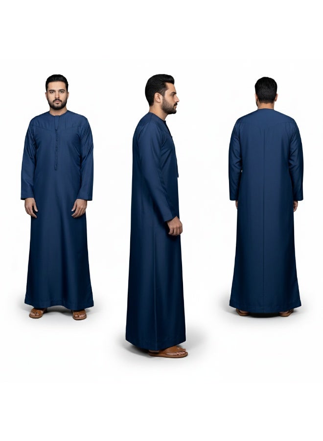 FIDCHY Omani Youth Thobe – Modern Elegant Design with Premium Fabric - Image 1