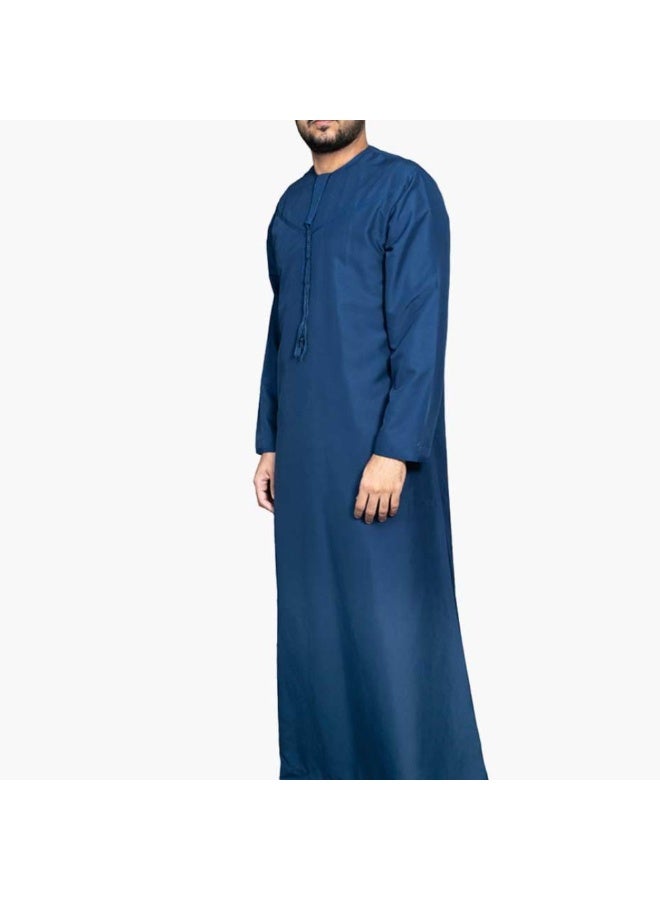 FIDCHY Omani Youth Thobe – Modern Elegant Design with Premium Fabric - Image 3
