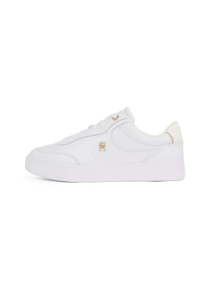 TOMMY HILFIGER Logo Detail Lace Up Low Top Sneakers