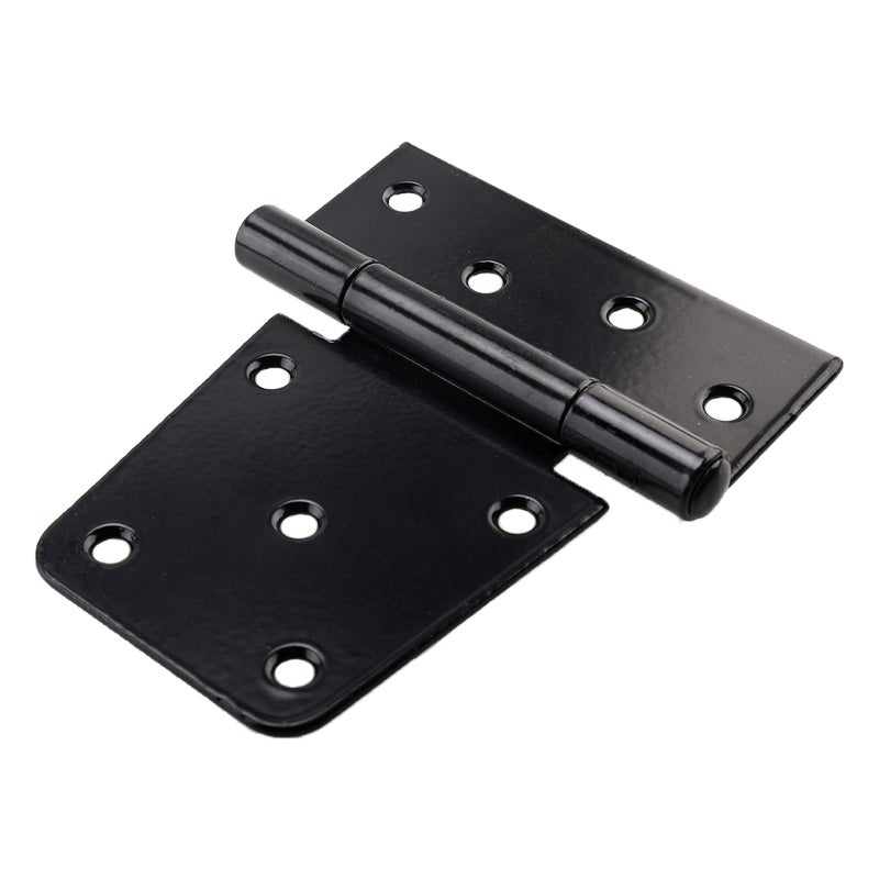 Yaegoo 3.5-Inch Shed Hinges Square Barn Door Heavy Duty Gate Hinges, Black (6 Pack, Screws Included) - Image 4