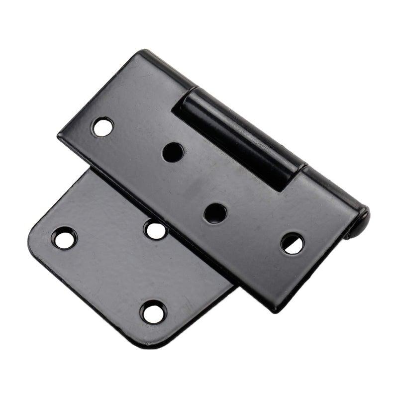 Yaegoo 3.5-Inch Shed Hinges Square Barn Door Heavy Duty Gate Hinges, Black (6 Pack, Screws Included) - Image 5