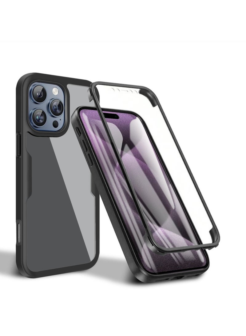 عام حافظة شاملة لجهاز iPhone 16 Pro Max/16 Pro/16 Plus/16، حافظة مضادة للسقوط بلمسة نهائية غير لامعة متوافقة مع iPhone 16 Pro Max/16 Pro/16 Plus/16 - Image 1