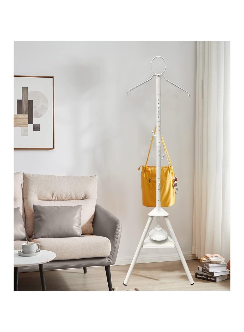 ADAK Vertical clothes steamer and stand for steaming clothes, white color, 175 cm  - Image 2
