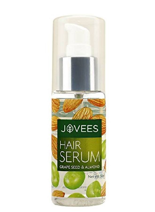 Jovees - Hair Serum Grape Seed And Almond (60Ml) - Image 1