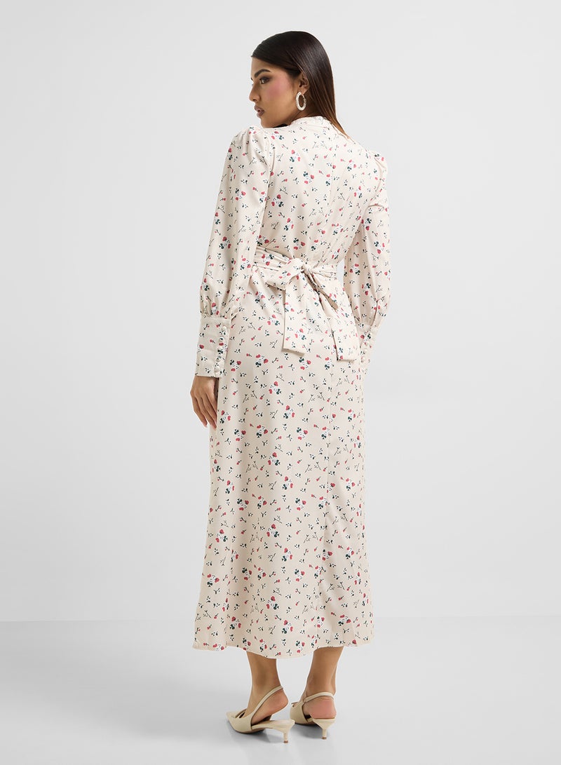 Khizana Floral Print Dress - Image 2