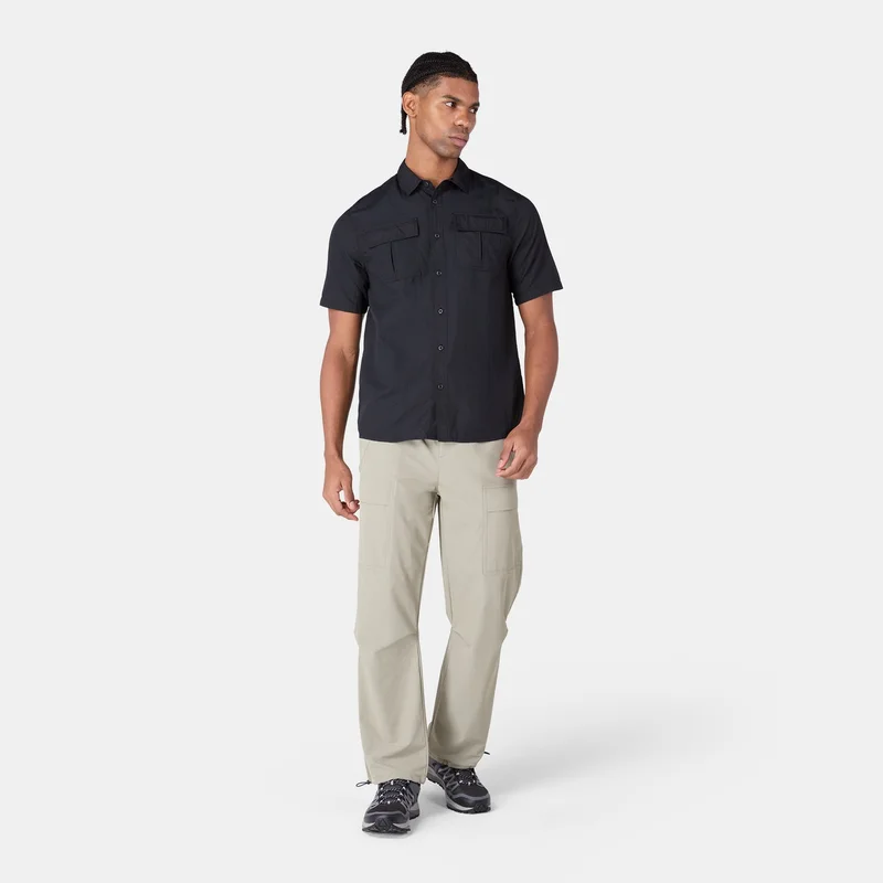 Sun and Sand Sports Black Men's Utility Shirt for Men | Best Price UAE
