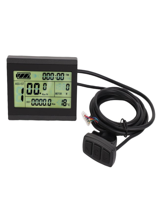 لوحة تحكم سكوتر كهربائي بشاشة LCD وموصل SM مع USB - Image 2