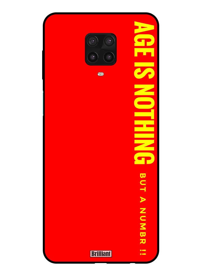 Brilliant Protective Case Cover For Xiaomi Redmi Note 9 Pro Age Is Nothing But A Number  - Image 1