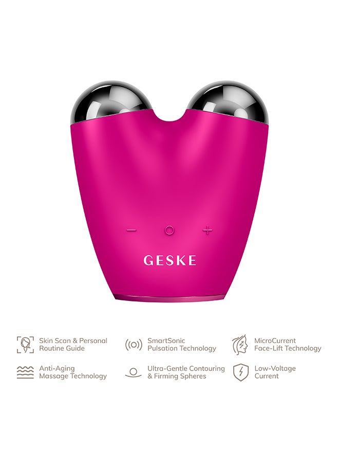 GESKE - Smart App Guided Microcurrent Face Lifter | 6 In 1 | Anti-Aging Device | Instant Face Lift | Skincare Tool | Remove Wrinkles For Firm & Youthful Skin | Advanced Smoothing Facial Firmer - Image 1