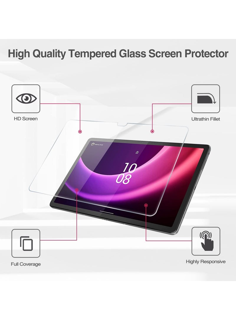 Procases 2 Pack Screen Protector For Lenovo Tab P11 2Nd Gen 2023 11.5 Inch Tb 350Fu Tb 350Xc Tempered Glass Transparency 9H Screen Film Guard For Tab P11 Gen 2Nd 11.5 Inch Tablet - Image 3