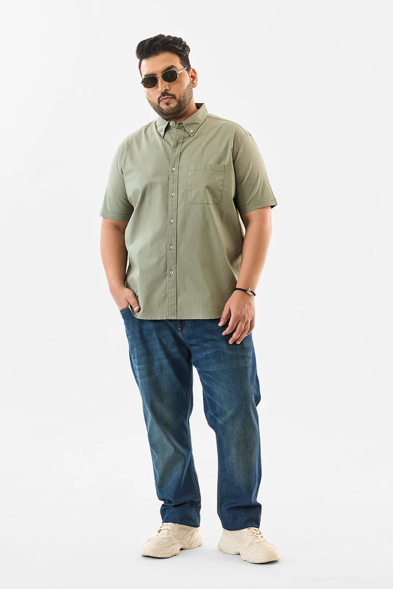 SNITCH Regular Fit Stretch Plus Size Shirt