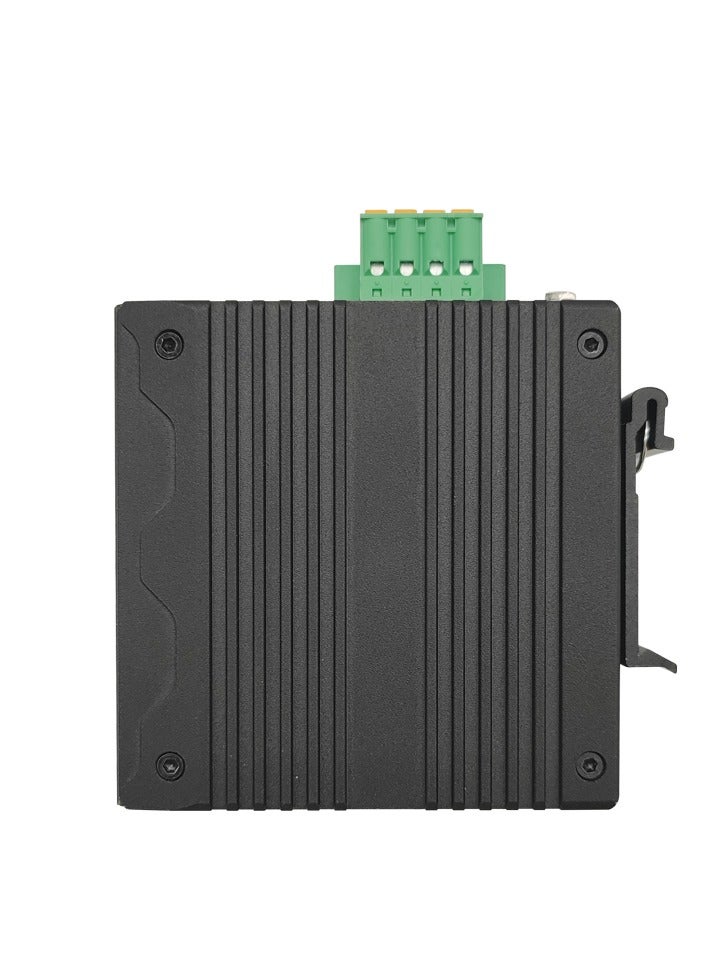 2*10/100/1000Base-T to 100/1000Base-X unmanaged Compact Industrial Media Converter, Fiber SC Connector, DC12-58V input, redundant dual power supply, Din-rail installation - Image 4