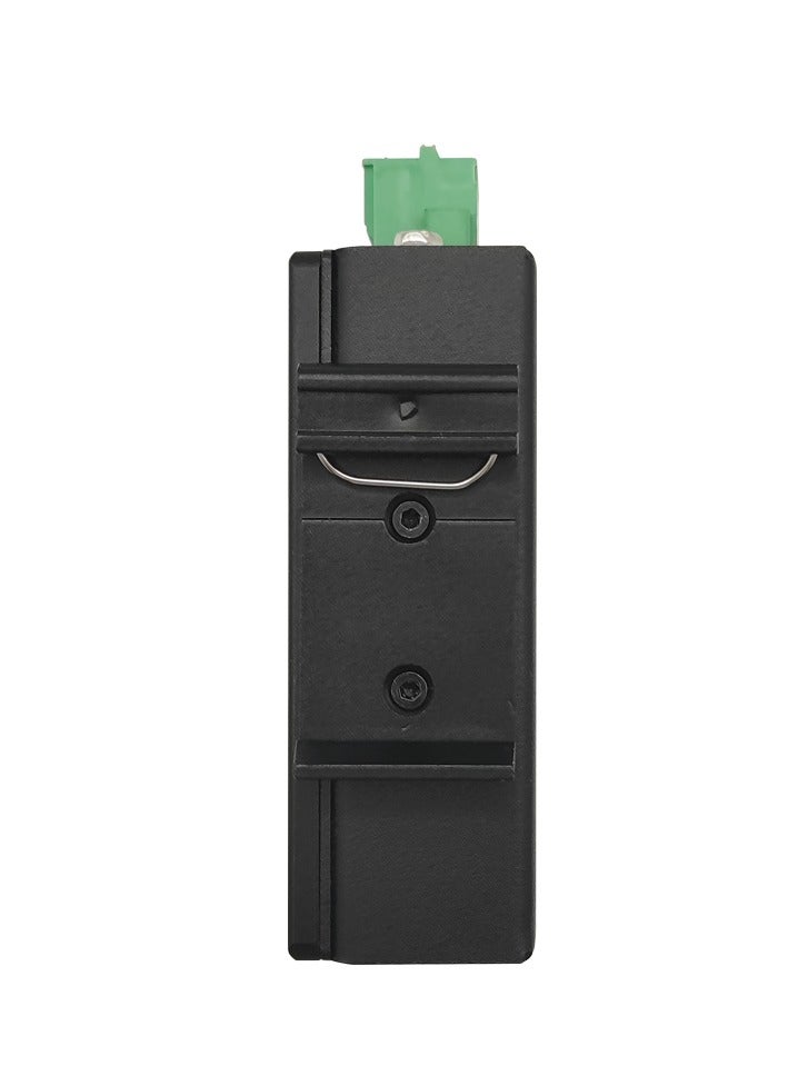 2*10/100/1000Base-T to 100/1000Base-X unmanaged Compact Industrial Media Converter, Fiber SC Connector, DC12-58V input, redundant dual power supply, Din-rail installation - Image 3