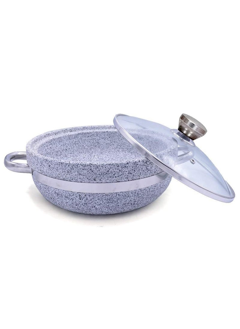 A Complete Granite Stone Pot Of Granite Pot An Individual Granite Cooking Pot With A High Quality Lid