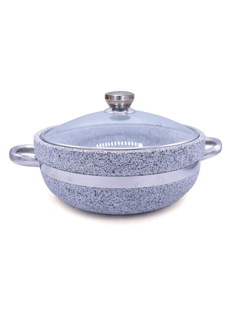 A Complete Granite Stone Pot Of Granite Pot An Individual Granite Cooking Pot With A High Quality Lid