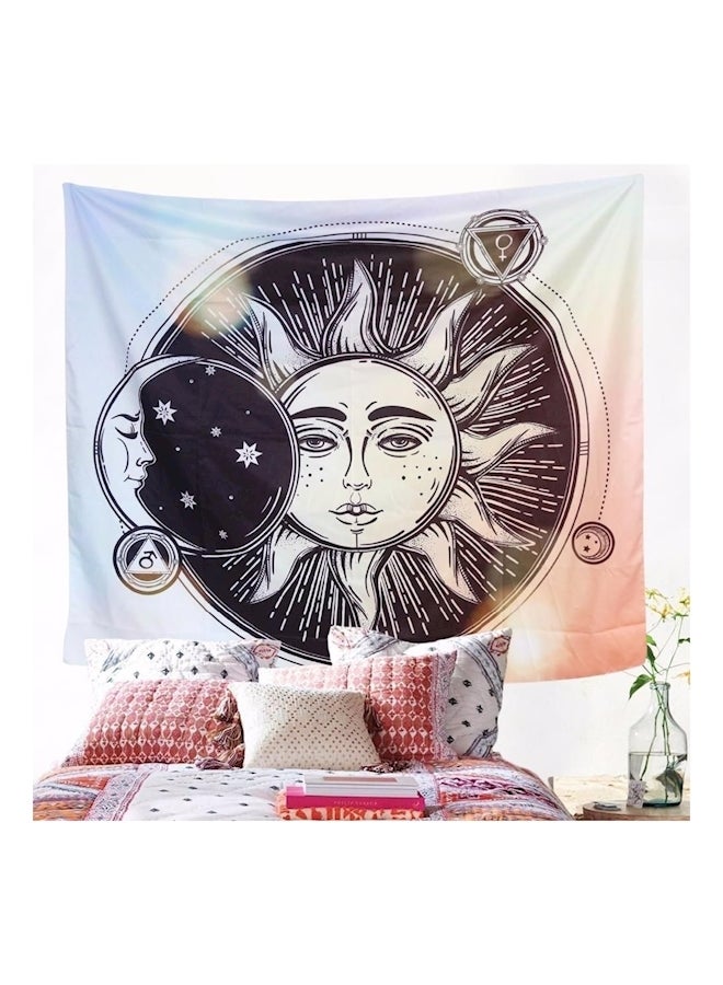 Tapestry Wall Hanging Black 150x130cm - Image 3