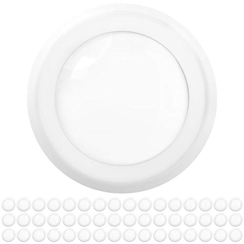 Sunco Lighting Sunco 48 Pack LED Disc Lights Ceiling 6 Inch, Flush Mount Disk Light, Recessed Can Lighting, 1050 LM, 15W (75W Equivalent), 5000K Daylight, Dimmable, Damp Rated ETL. - Image 1