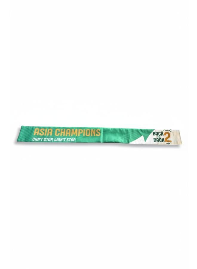 Al Ahli Back to Back AFC Champions Scarf Green