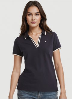 NAUTICA Basic Regular Fit Premium Cotton Logo Polo Shirt  - Image 1