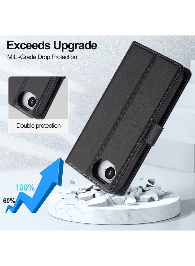LC.IMEEKE Case For iPhone 16e L2 Series Detachable Magsafe PU Phone Case with Lanyard - Image 4