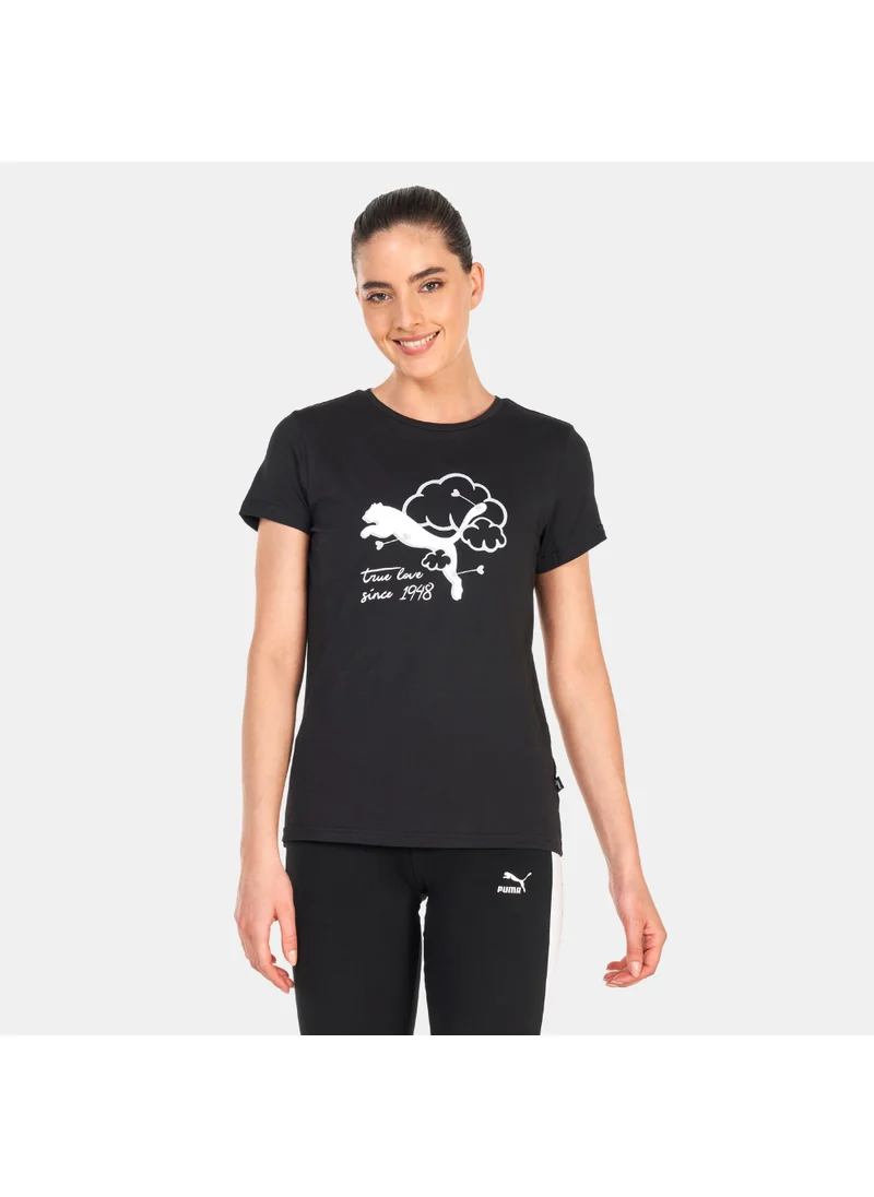 PUMA Women's GRAPHICS Valentine T-Shirt
