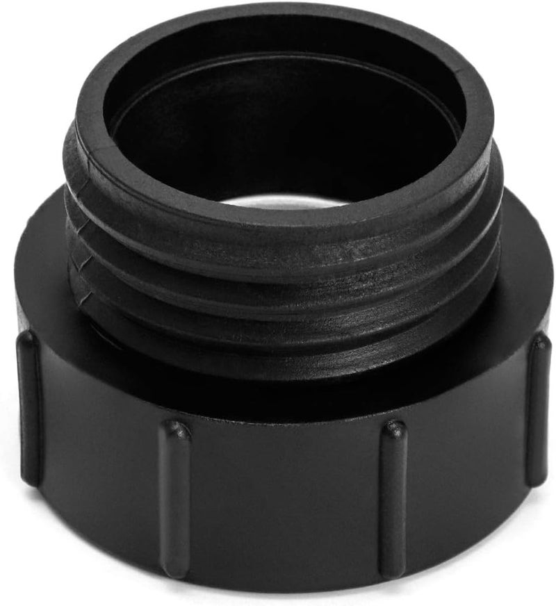 woobles 2" Female NPT x 2" Male Bung Polypropylene Adapters, IBC Water Tank Hose Adapter - Image 2