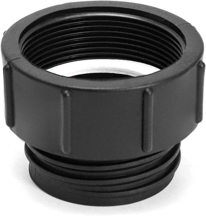 woobles 2" Female NPT x 2" Male Bung Polypropylene Adapters, IBC Water Tank Hose Adapter - Image 1