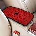 YANGDADA Red Spider Web Auto Center Console Cover Pad Car Armrest Seat Box Cover Cushion Universal for Most Vehicle SUV Truck Car Accessories Decor - Image 2