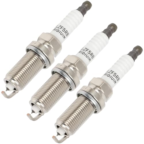 SCITOO Platinum Iridium Spark Plugs 93298 for Mitsubishi Mirage 2014-2015/2017-2020, 1.2L Pack of 3 - Image 1