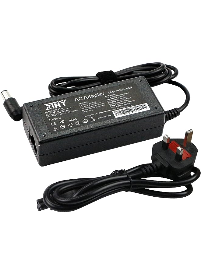 ZTHY 65W 18.5V 3.5A Laptop Charger Replacement For Hp Pavilion Dv7 Dv6 G6 G7 Dv5 Dv4 Dm4 G62 G72 Ac Adapter Power Supply Cord - Image 1
