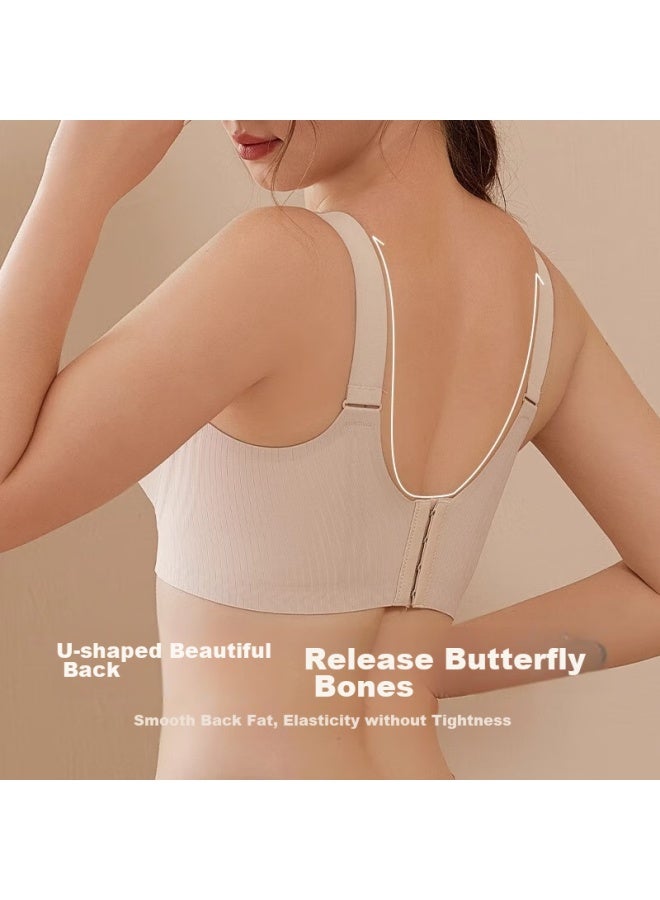 Fenye Maternity Nursing Bra, Pregnancy-specific, Postpartum Breastfeeding, Comfortable, Push-up, Anti-sagging Brassiere, XL - Image 4