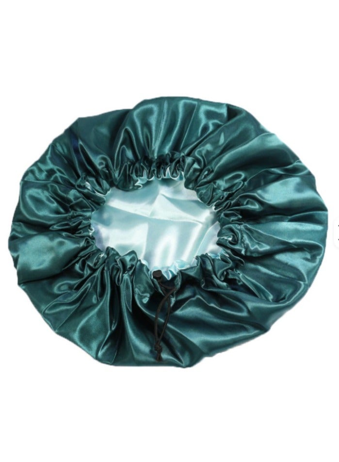 Women's Adjustable Reversible Satin Bonnet - Soft Double Sided Sleep Cap, Protects Natural Hair, - Image 2