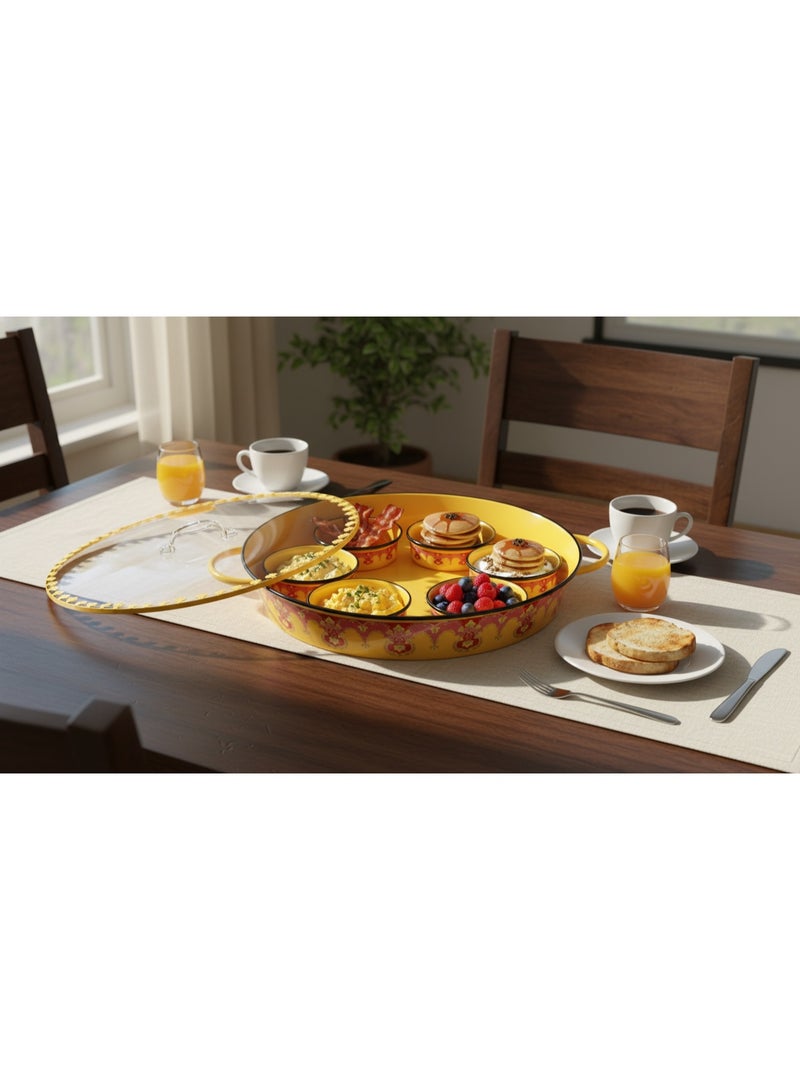MARS Q Breakfast tray with lid and serving bowls - Image 2