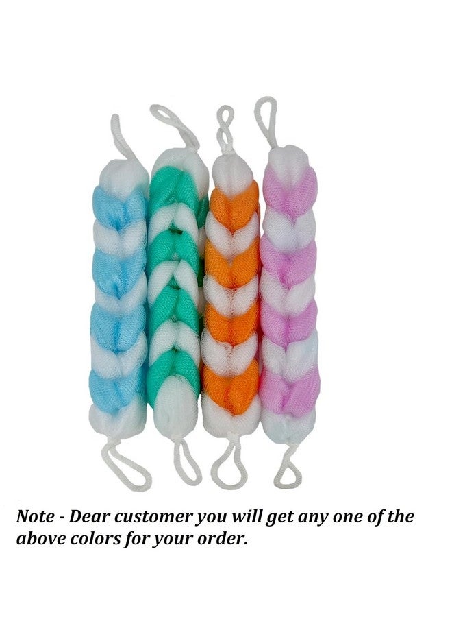 INSIME Body back scrubber for bathing for men & women | Long stretch Loofah back scrubbing body scrubber for bathing | Soft Exfoliating sponge body wash scrubber | Shower Scrub bath accessories for women & men (Pack of 1) - Image 2