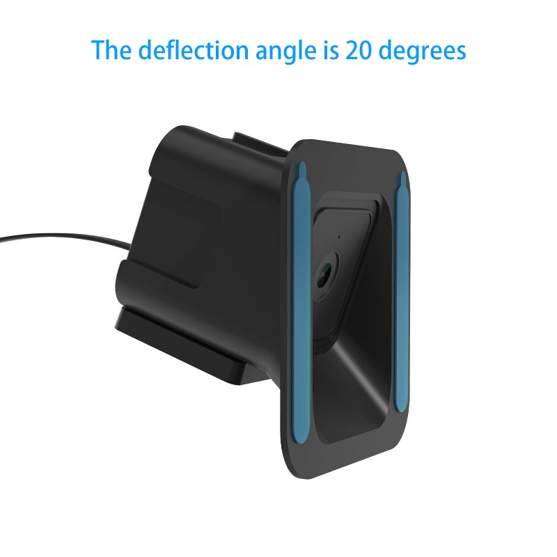 SURVADV Window Mount for Wyze Cam V4/V3/V3 Pro, 20 Degree Tilt(Up/Down/Left/Right), No Screws, Self-Adhesive, Wyze Window Mount Easy Installation for Indoor/Outdoor Glass Monitoring, Black - Image 3