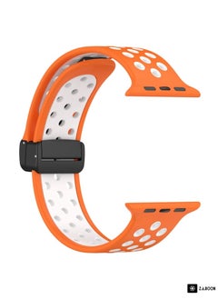 Generic Apple Watch 3 38/40/41mm Magnetic Buckle Silicone Watch Band  - Image 3