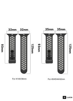 Generic Apple Watch 3 38/40/41mm Magnetic Buckle Silicone Watch Band  - Image 5