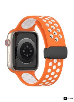 Generic Apple Watch 3 38/40/41mm Magnetic Buckle Silicone Watch Band  - Image 4
