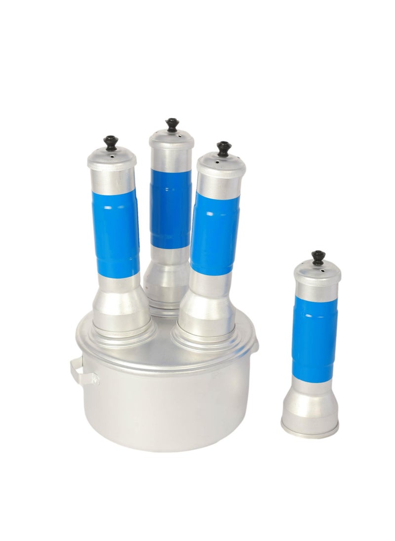 TAJ 3 -Steamer Puttu Maker Silver 