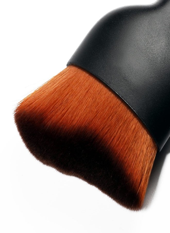 AOCISKA Car Interior Detailing Brush,Soft Bristle Cleaning Brush Car Detailing Brush Dusting Brush,Car Interior Cleaning Tool,Auto Detail Brush Car Dash Duster Brush (Black&Brown) - Image 3
