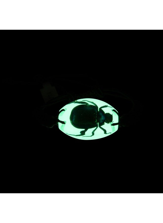 REALBUG Chafer Beetle Bracelet, Glow In The Dark, 10 Inches , Green - Image 2