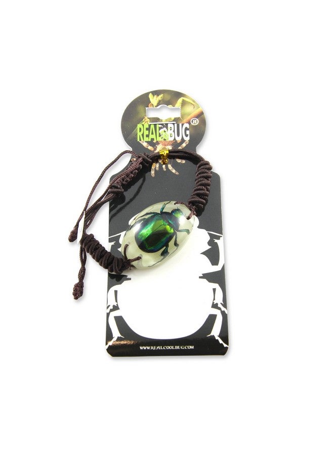 REALBUG Chafer Beetle Bracelet, Glow In The Dark, 10 Inches , Green - Image 3