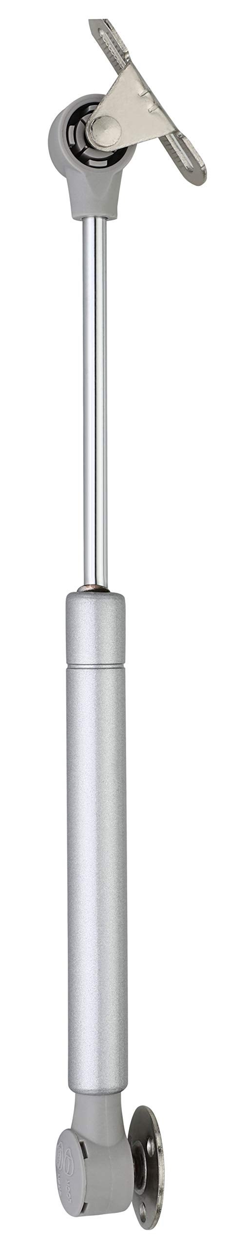 Met Craft Steel 10 Inch Hydraulics Gas Spring Stay Strut Pneumatic Lift Support Cabinet Hinges for 25 KG Load (Silver, 25 KG) - Pack of 4 pcs - Image 3