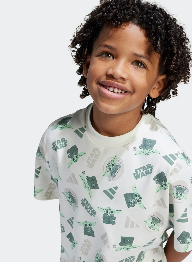 اديداس Kids Star Wars Mandalorian T-Shirt