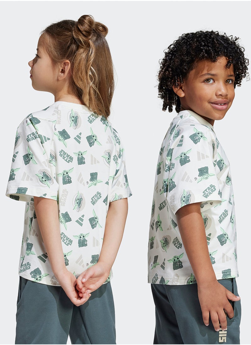 Adidas - Kids Star Wars Mandalorian T-Shirt - Image 1