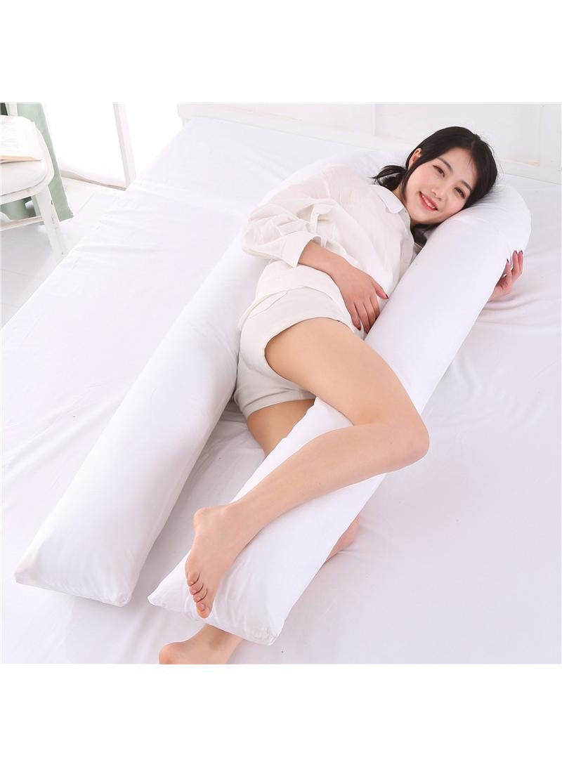 U-Shaped Full Body Pregnancy Cotton Pillow 80x160cm - Image 1