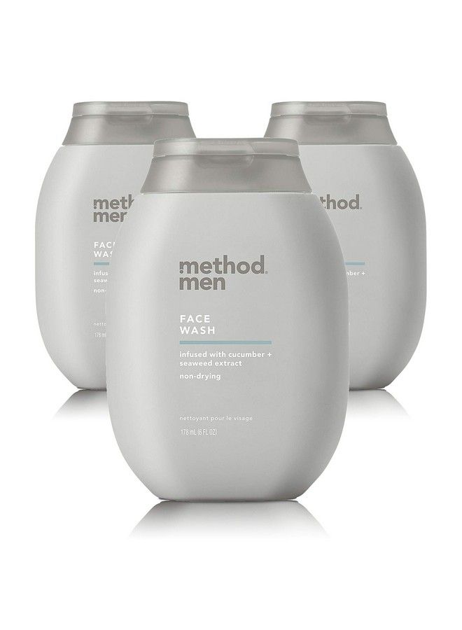 Method Men Face Wash Sea + Surf 6 Ounces 3 Pack - Image 1