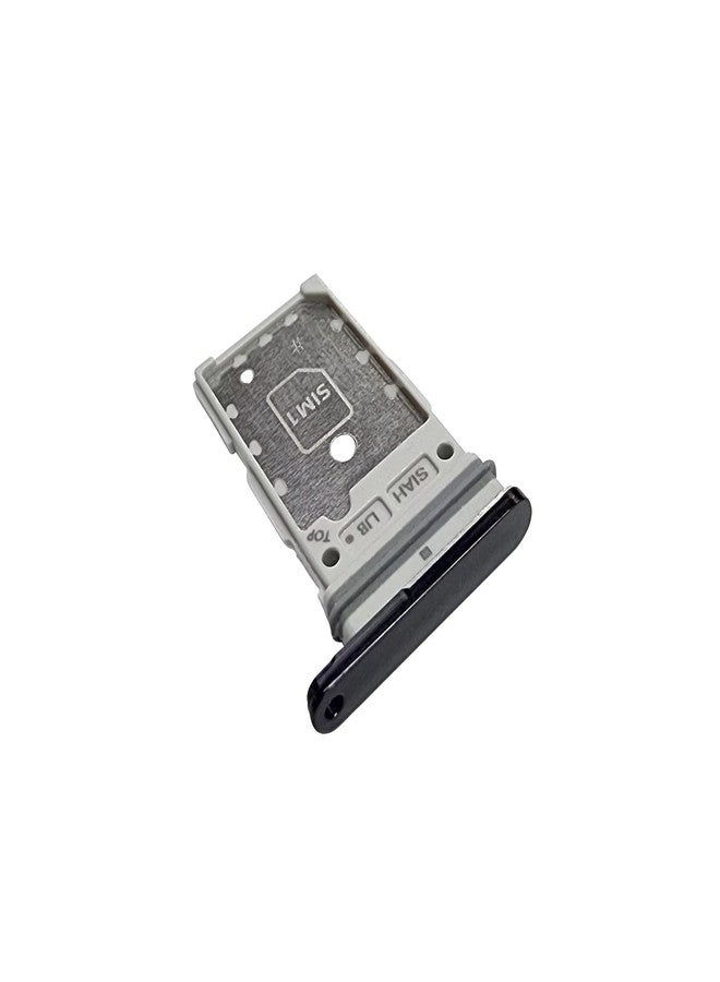 Eaglewireless Dual SIM Tray and Micro SD Card Tray Holder Slot with Rubber Waterproof Gasket Ring Replacement for Samsung Galaxy S23 Ultra 5G-Phantom Black - Image 4